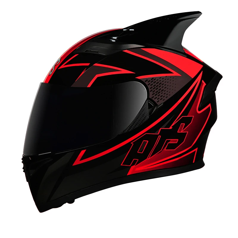 Шлем с полным лицевым покрытием Casco Moto Capacete мотоциклетный шлем гоночный