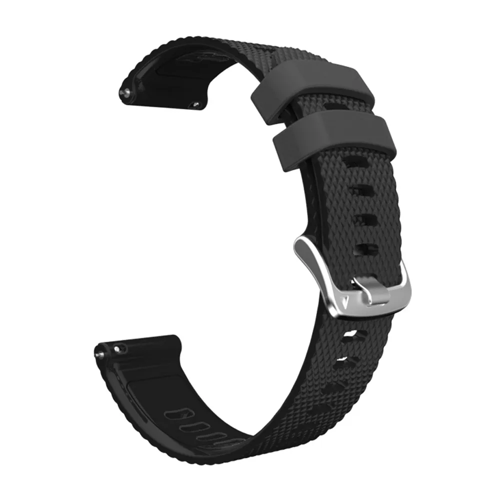 20 мм Универсальный силиконовый Смарт-часы ремешок для Garmin подход S40 замена Samsung gear