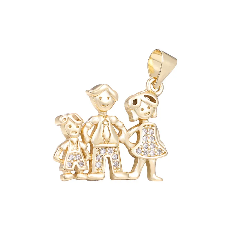 

JUYA 2021 Neckalce Charm Pendants For Jewelry Making Cubic Zirconia Necklaces Pendants DIY Handmade Jewelry Findings Accessories