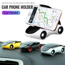 Car Phone Holder Fashion Toy Car Model Mobile Cellphone Mount in Car Suport Desk Stands For iPhone Xiaomi Universal phone