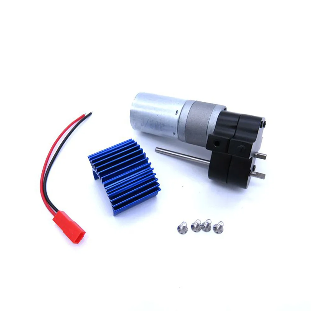Universal Metal Transfer Gearbox with 370 Reduction Motor for WPL B14 B24 C14 RC Car Accessories Parts | Игрушки и хобби