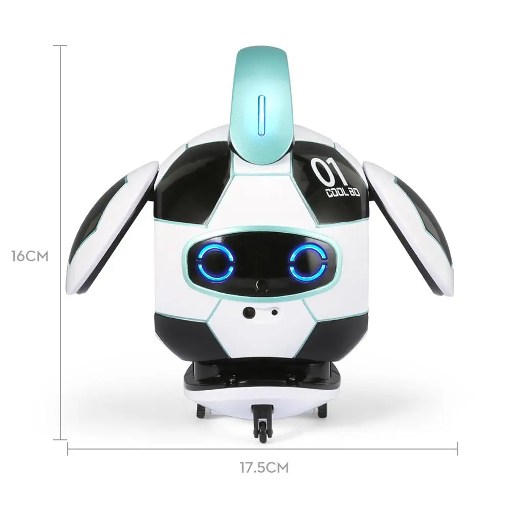 

J01 Voice Recognition Obstacle Avoidance Children Touchable Deformation Very Cute Interesting Smart Robot Talking Dance Toys