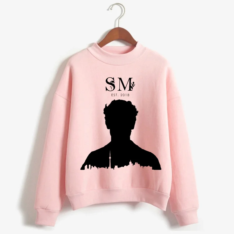 Shawn Mendes Senorita Harajuku модные Мультяшные толстовки для женщин Lost In Japan Ullzang 90s графические толстовки хип-хоп Женская толстовка - Цвет: H2052