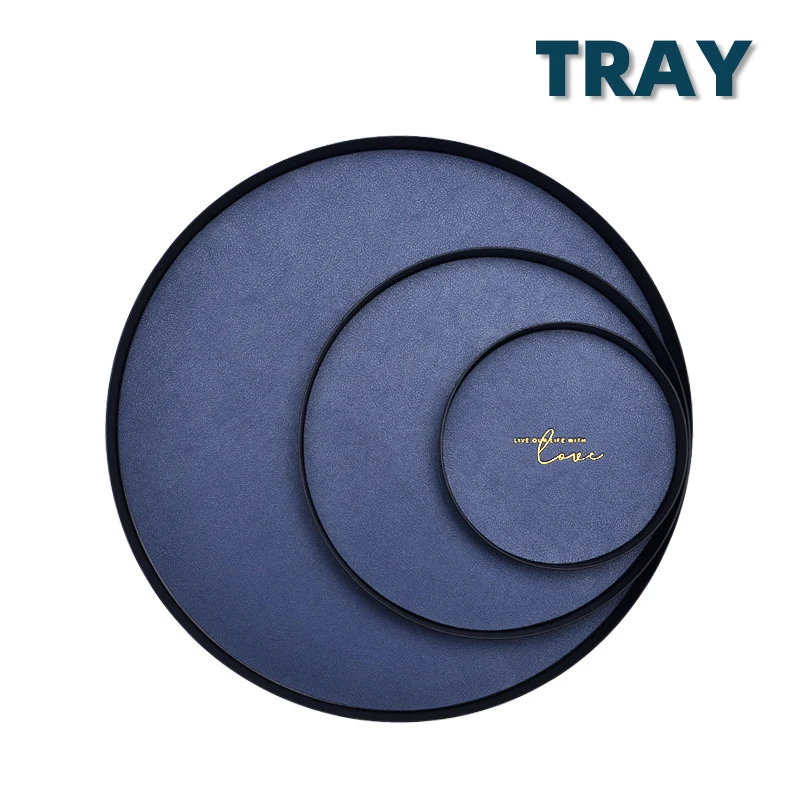 Поднос для косметики в скандинавском стиле офисный держатель хранения Модный