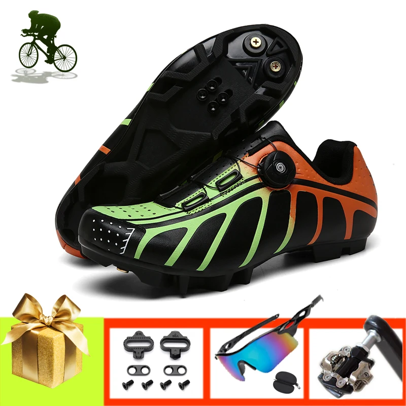 Professional Athletic Bicycle Sneakers MTB Bike Shoes Breathable Self-locking Men Mountain Bike sapatilha ciclismo Women Racing