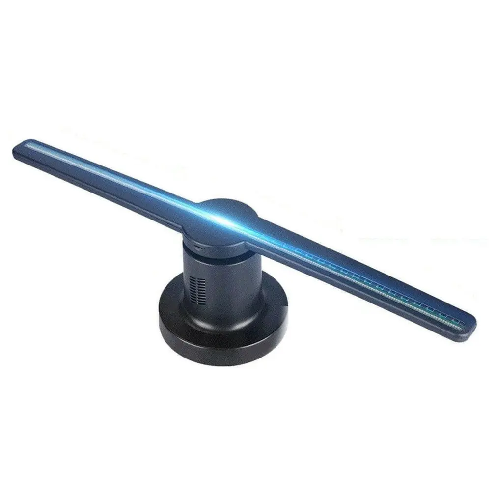

224 Lamp Beads Naked Eye 3D LED WiFi Holographic Projector Display Fan Hologram Advertising Player 16G Memory