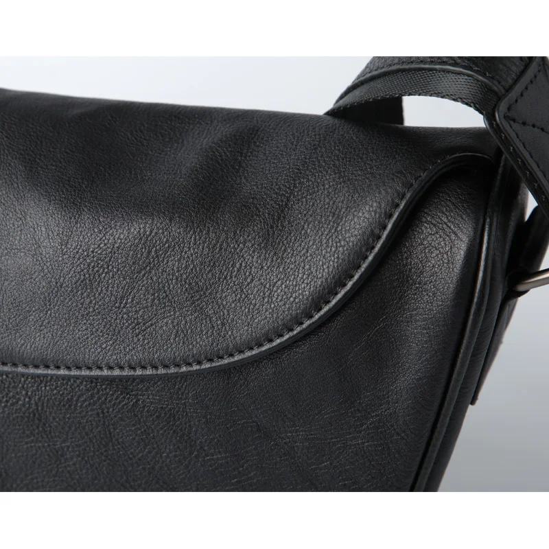 

genuine leather shoulder bag soft real leather Message bag Casual cow leather crossbody bags with high-capacity