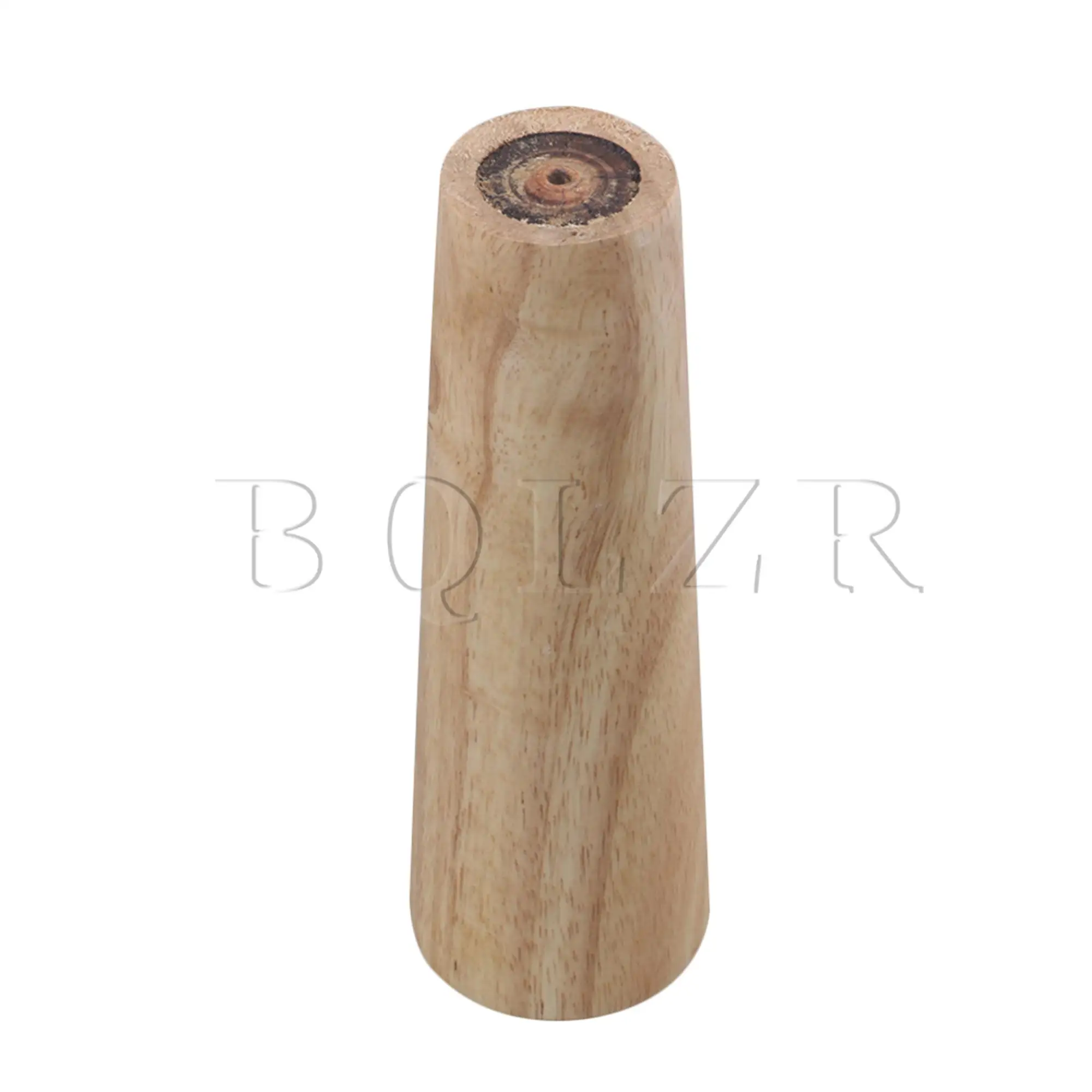 Деревянные конические стулья BQLZR для дивана 4 шт. 15x5 8x3 8 см цвет дерево|legs furniture|leg