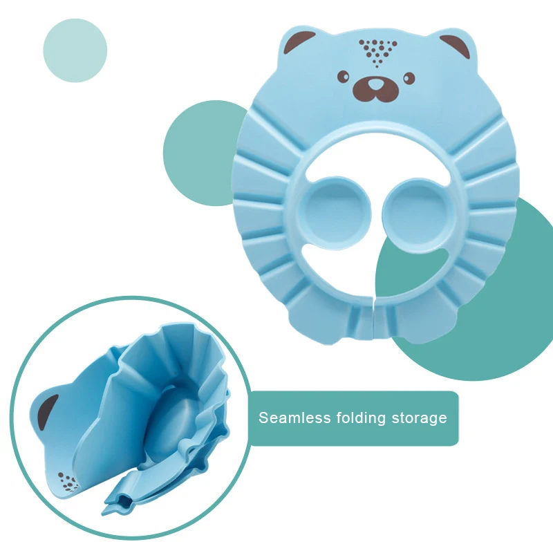 Шапочка для детского шампуня водонепроницаемые наушники шапочка и душа ванны |