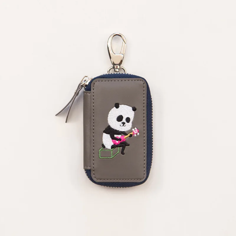 Женский кошелек с голограммой маленький бумажник из кожи вышивкой в форме сердца