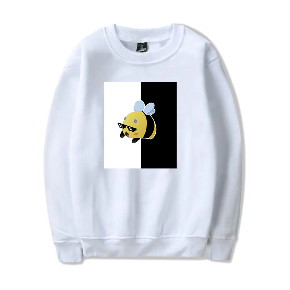 

Ranboo and Tubbo Crew Neck Hoodie Letter Pattern Printed Harajuku Comfortable Cotton Unisex O-Neck Hoodie tops