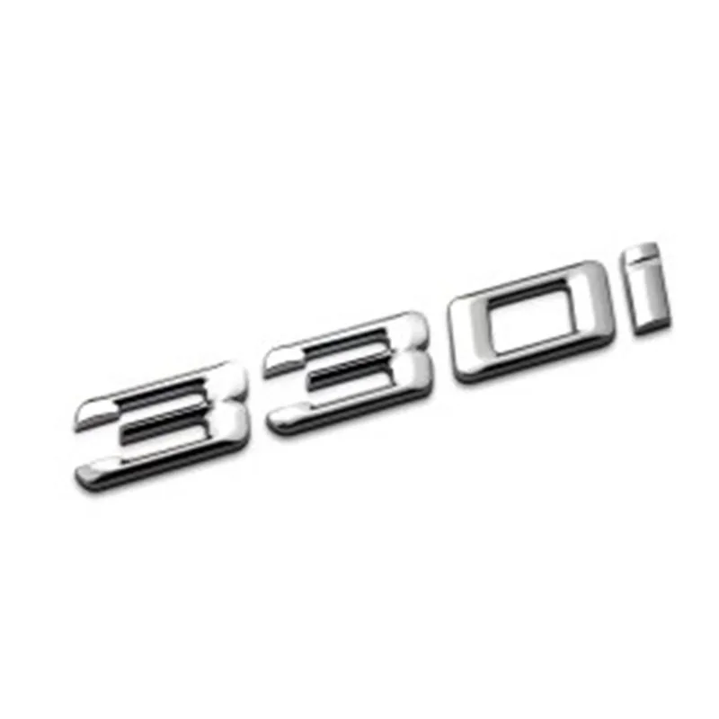 Новый 3D ABS покрытие эмблемы Стикеры наклейка для BMW 3 серии 318i 320i 323i 325i 328i 330i 335i
