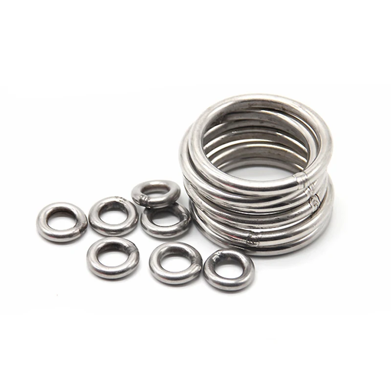 M10 обвязочные круглые уплотнительные кольца 304 сварочное кольцо из нержавеющей
