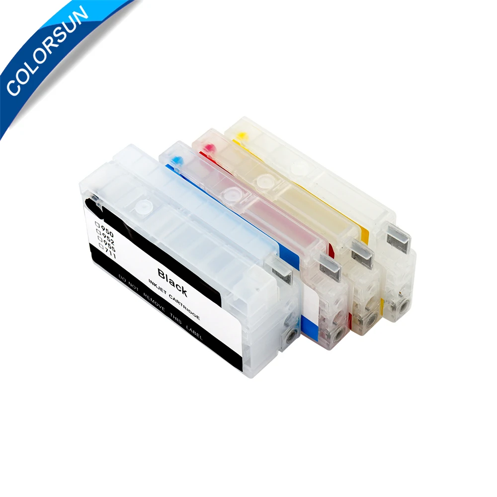 4 шт. многоразового использования для hp 953 954 952 955 XL чернильный картридж HP OfficeJet Pro