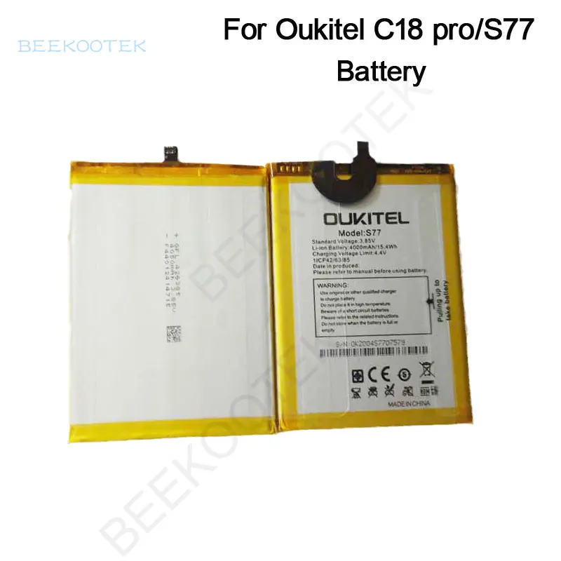 Сменный аккумулятор OUKITEL C18 PRO S77 4000 мА · ч |