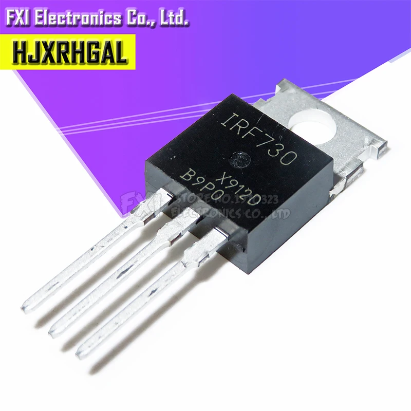 10 шт. IRF730 MOSFET N Chan 400 В 5 Ампер TO 220 новый оригинальный|Интегральные схемы| |