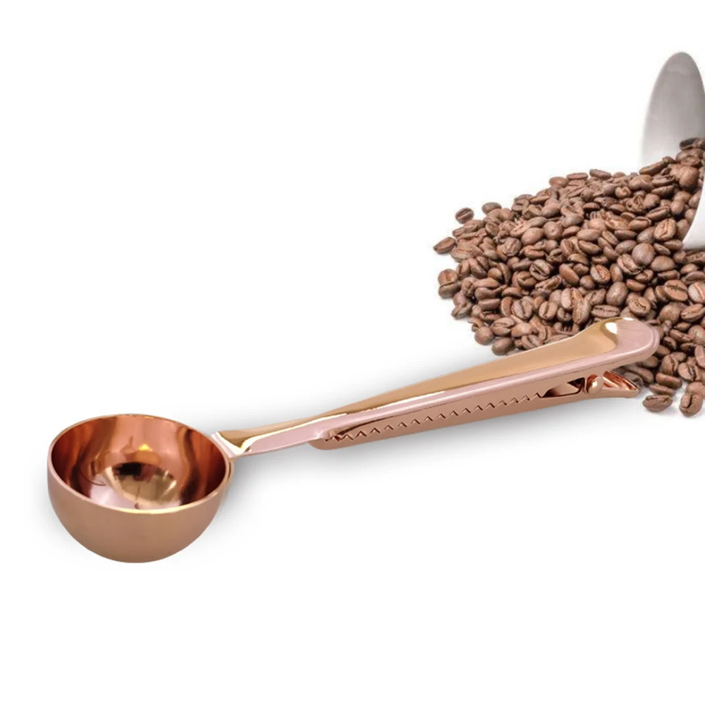 Креативная 304 ложка из нержавеющей стали с гальваническим покрытием титановая