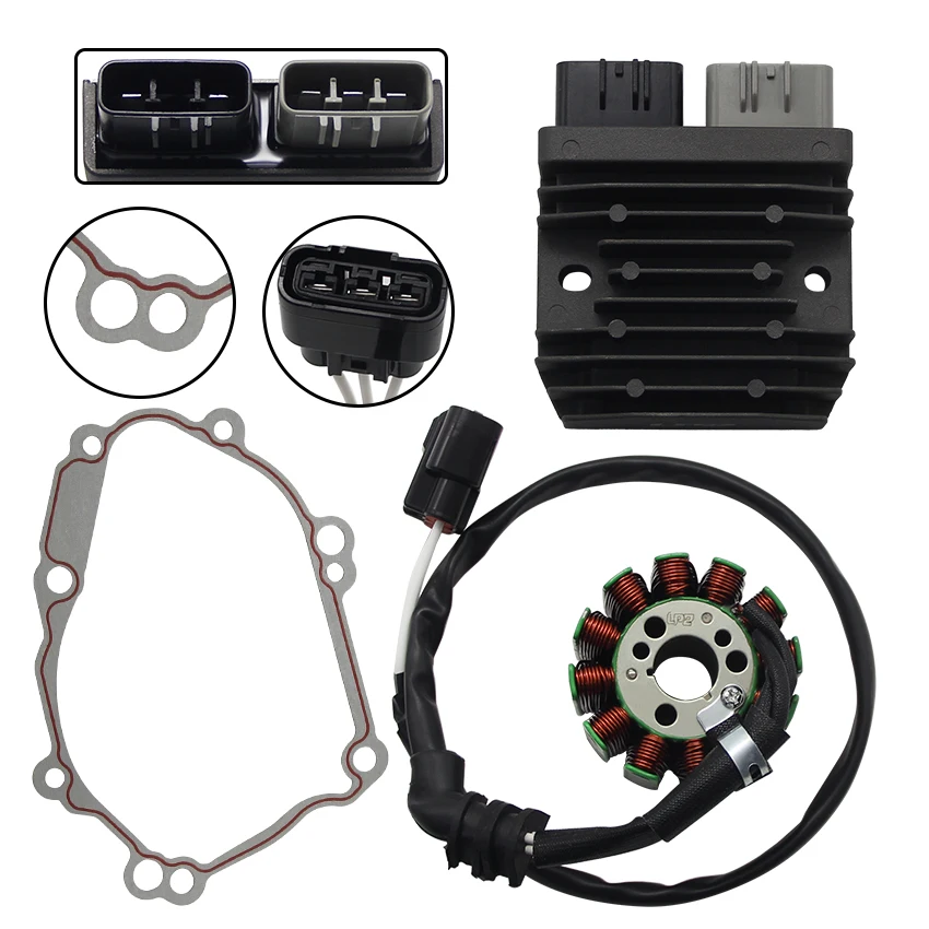 Выпрямитель регулятора напряжения мотоцикла + катушка статора магнита прокладка