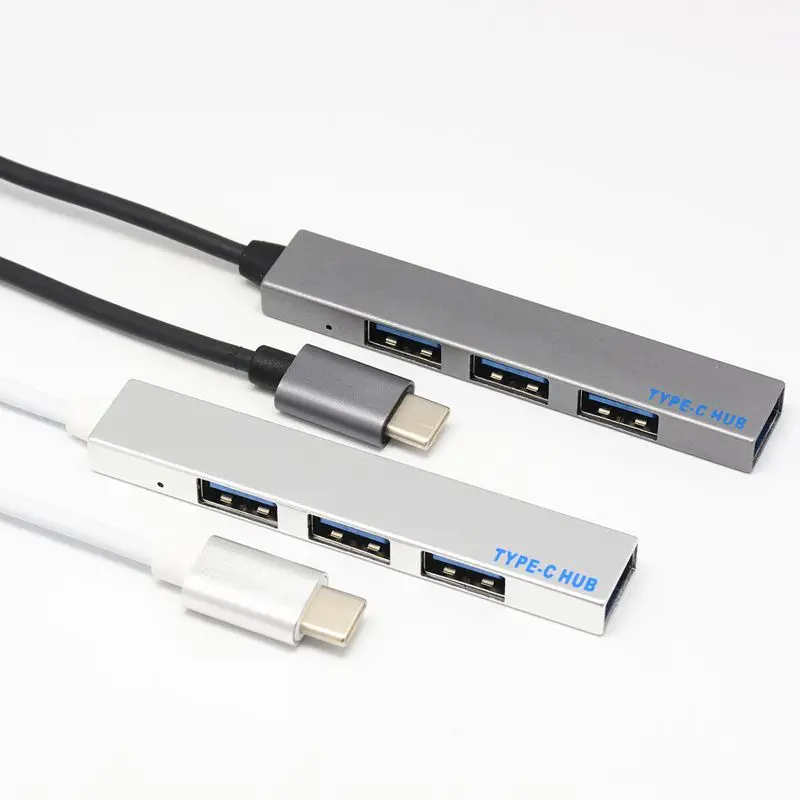 4 в 1 usb-хаб Тип-C USB-C адаптер с USB 3 Порты и разъёмы для Pro T-809A |
