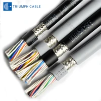 triumphcable 12m ul2464 24awg 111213141516182025 core high flexibility data transmission cable shielded cable