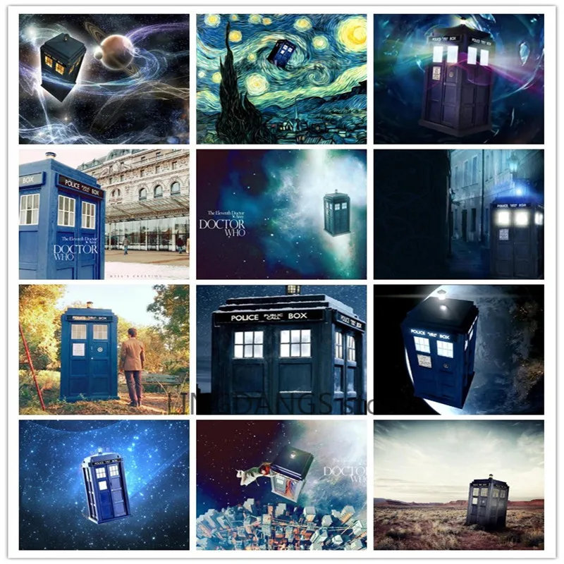 5D DIY полная дрель Алмазная картина художественная &quotДоктор Кто&quot мозаика