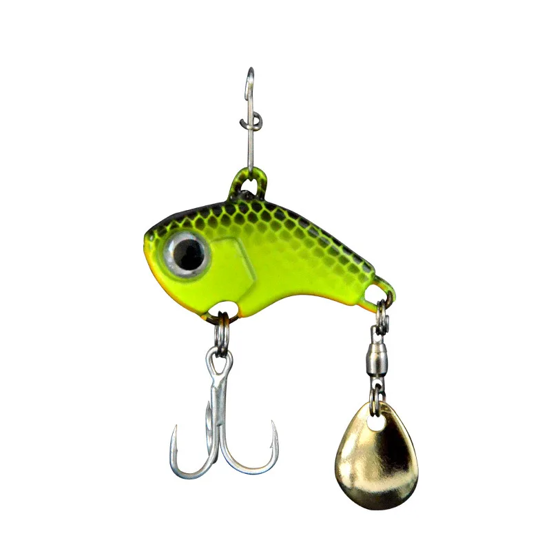 

Rotating Metal VIB vibration Bait Spinner Spoon Fishing Lures 6g 10g 14g 20g Jigs Trout Winter Fishing Hard Baits Tackle Pesca