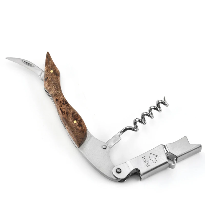 kitchen gadgets wine bottle opener kitchenware bar accessories stainless steel multi function corkscrew beer open tools openers free global shipping