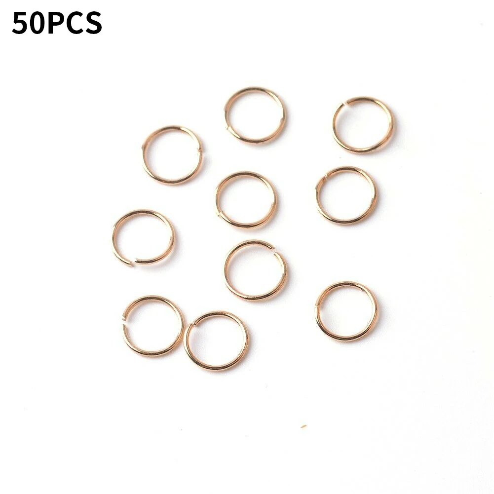 Женские кольца для волос дредлок 50 шт. металлические гальванические косичек