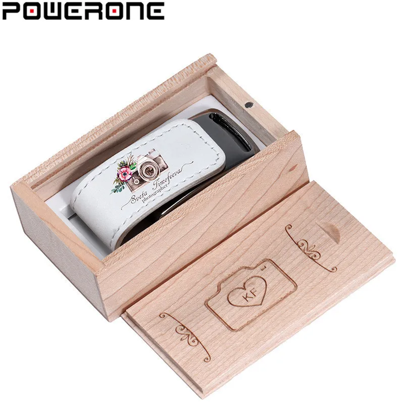 Флэш-накопитель POWERONE с логотипом компании usb 2 0 64 ГБ 32 4 8 16 Usb + коробка (1 шт.