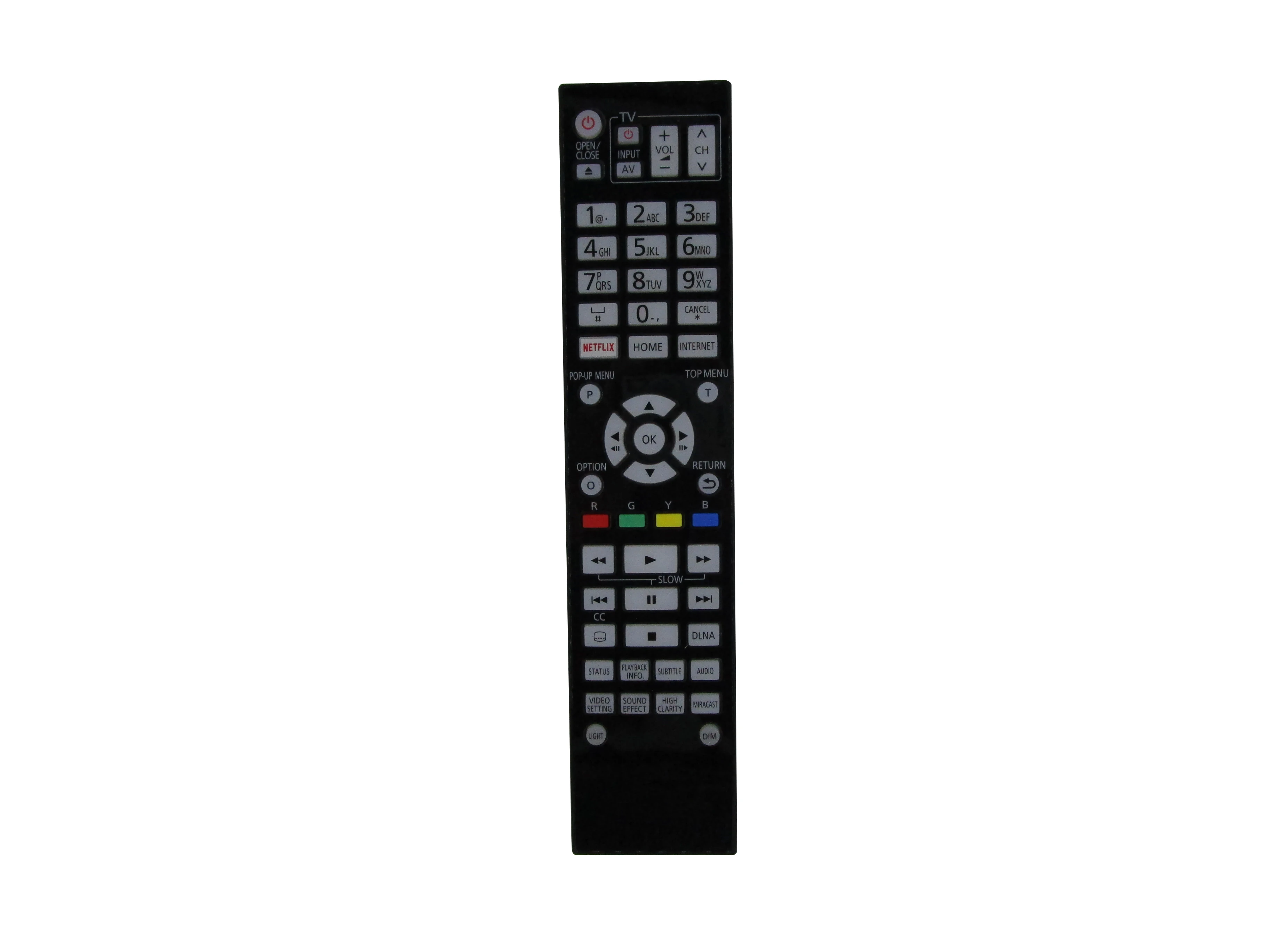 Пульт дистанционного управления для Panasonic DMP UB400 N2QAYA000205 DP UB450 UB159 UB150 UB820 Ultrahd 4K Blu Ray
