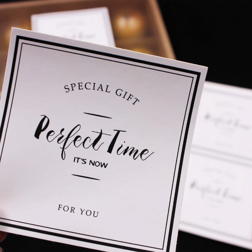 

20Pcs/lot White "perfect time" Rectangle journal stickers For Gift Cake Baking Sealing Scrapbooking stationery sticker