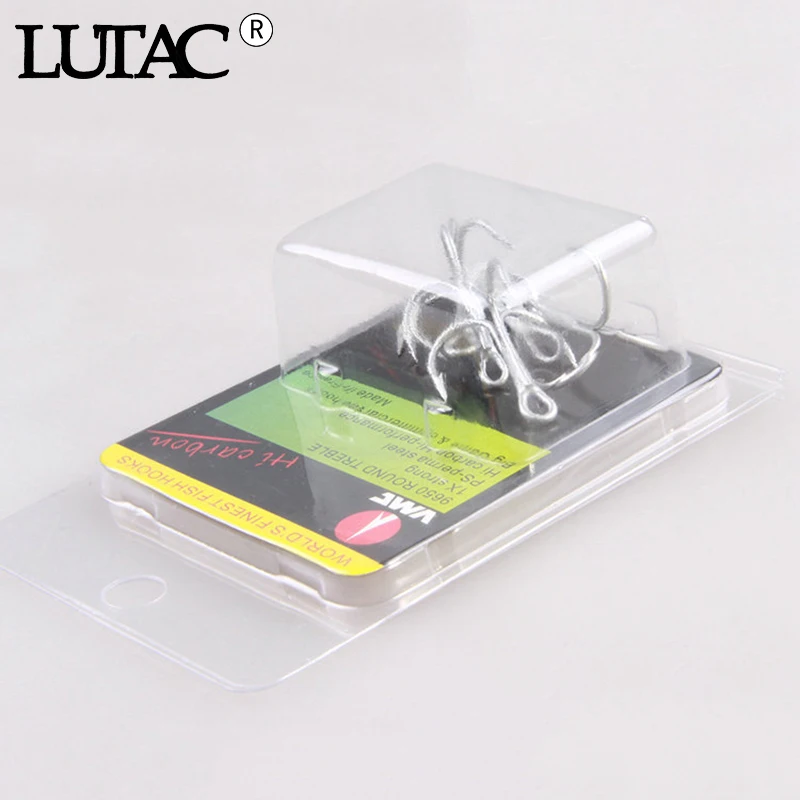 Рыболовные крючки из углеродного волокна LUTAC 5 шт./кор. большие размеры VMC морские