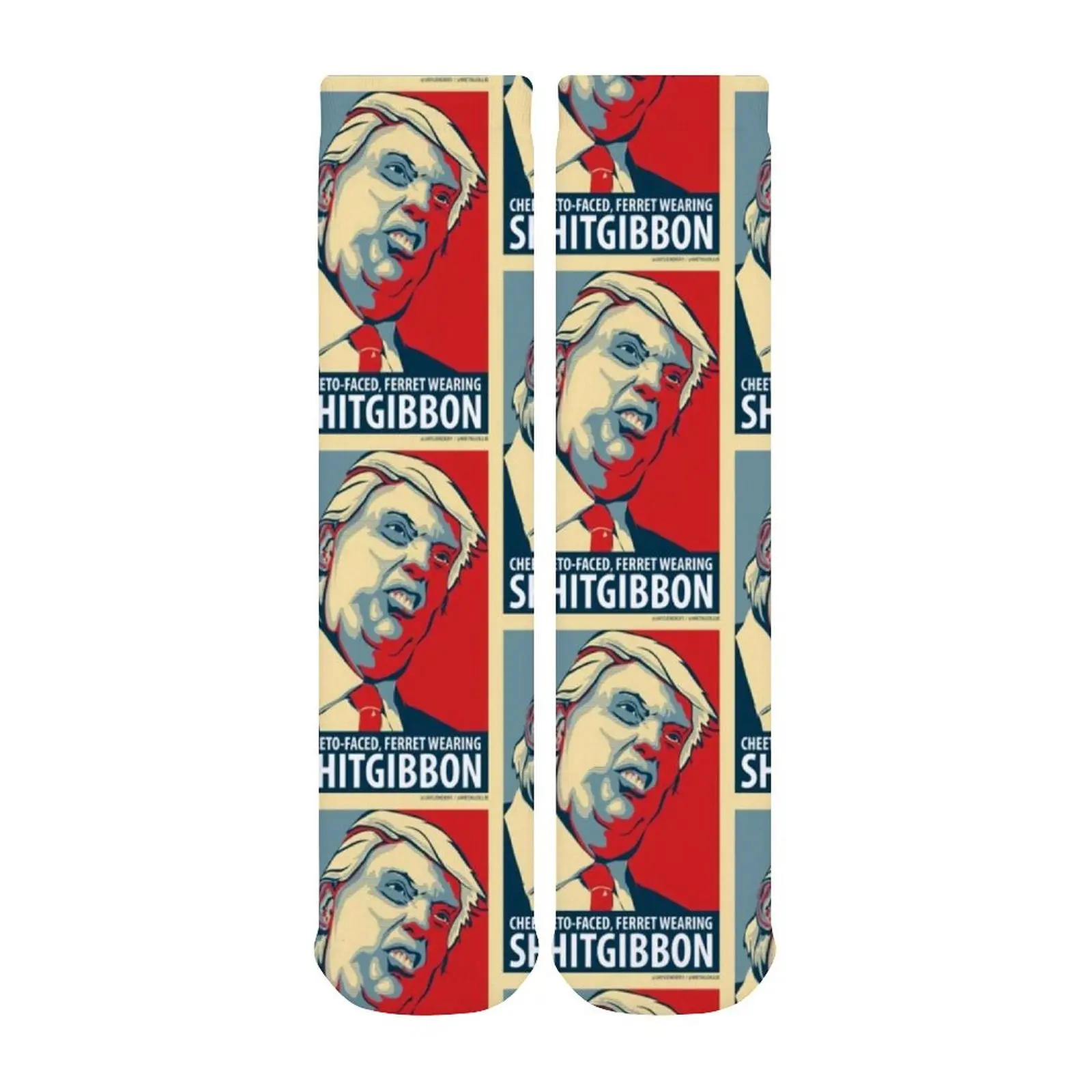 

Swag Socks Large Chemical Fiber Modern Stockings Printed Male No Slip Winter Socks