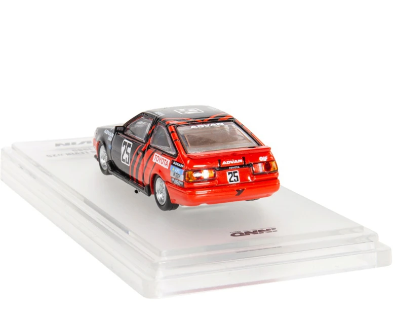 INNO64 1: 64 Toyota Corolla levin AE86#25 пре JTC 1985 литьем под давлением модель автомобиля