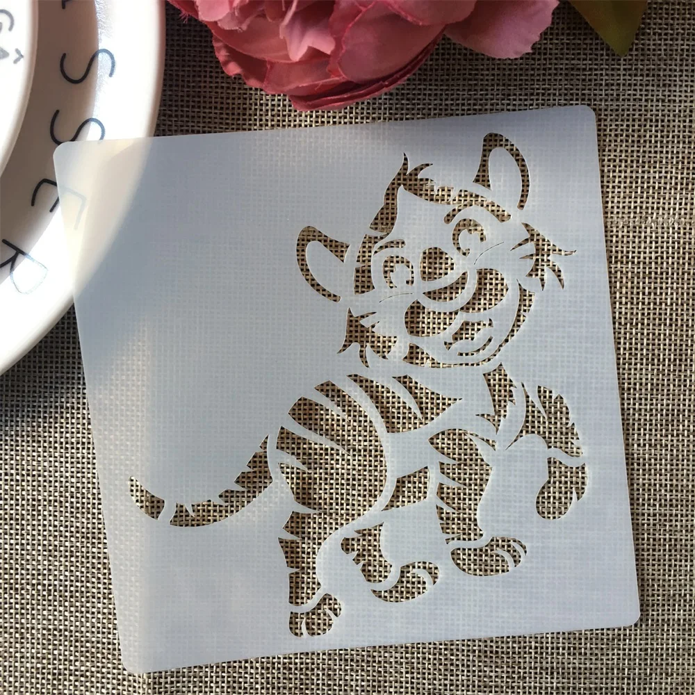 1 шт. 5*5 дюймов трафареты для разных видов искусственных живописей|Трафареты| |