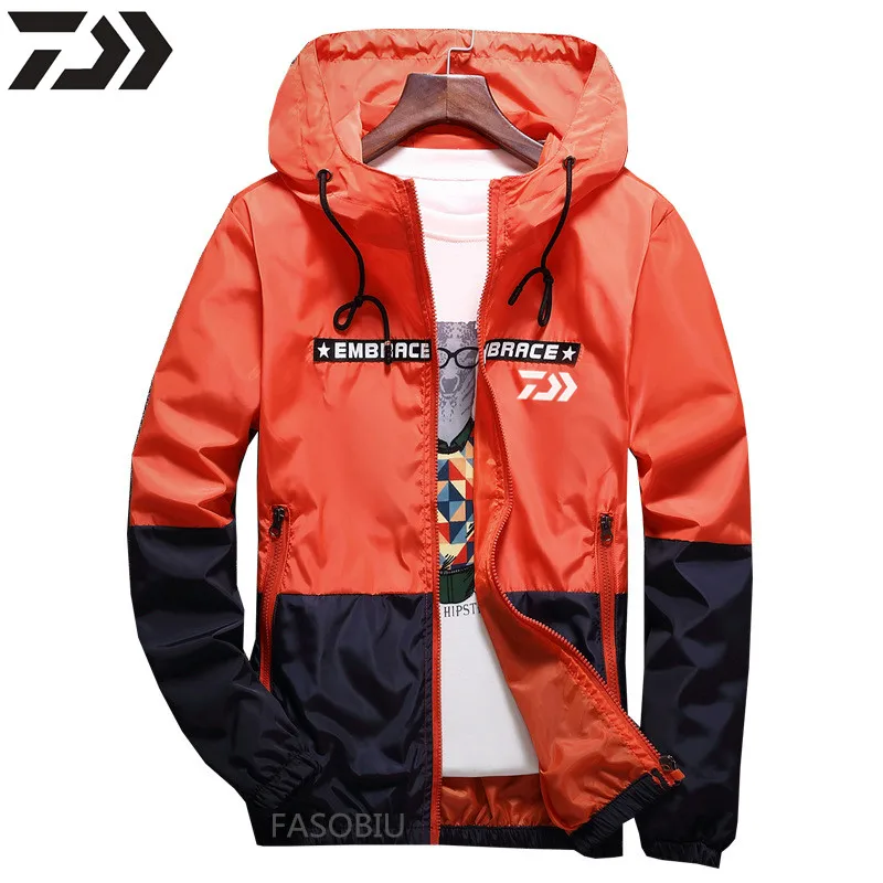 

New DAIWA Winter Fishing Shirts Ultrathin Hooded Outdoor Camping Fishing Clothing Quick Dry Fishing Jackets Sports Clothes S-4XL