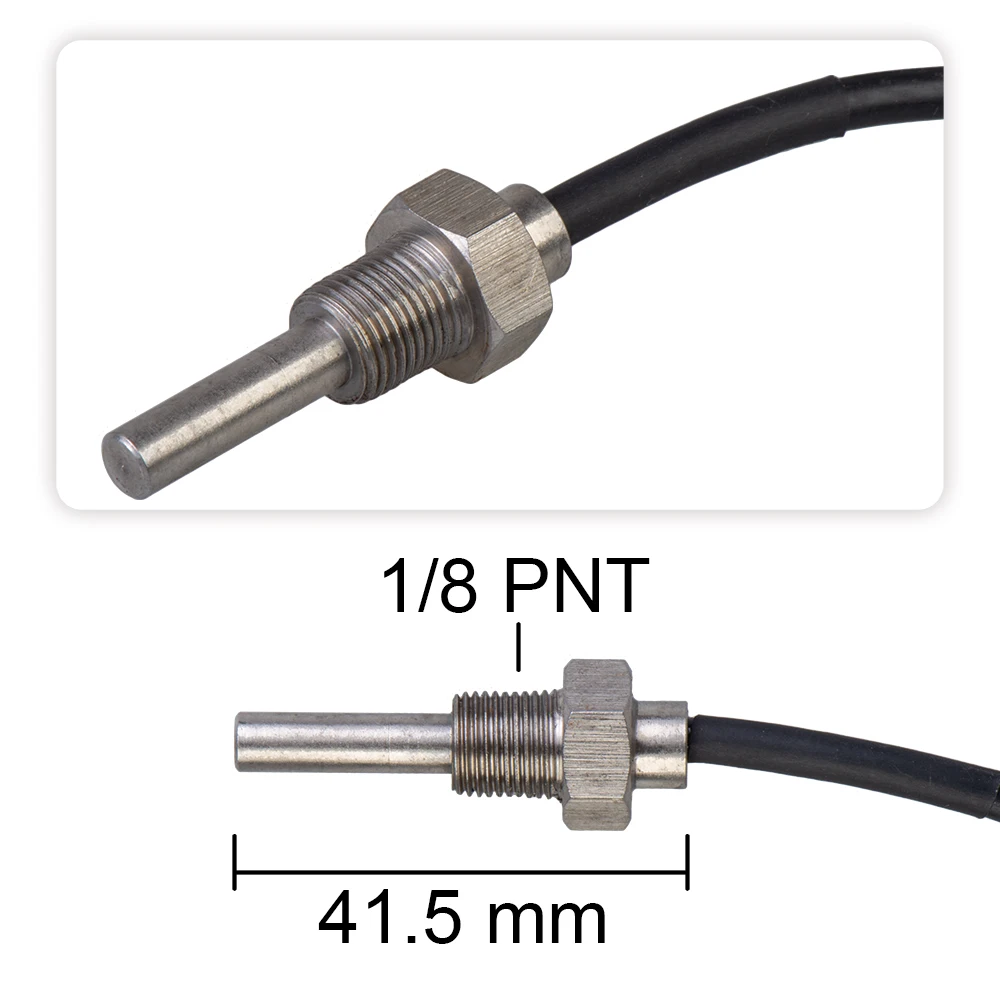 Автомобильный цифровой датчик температуры воды измеритель с датчиком npt 12 В