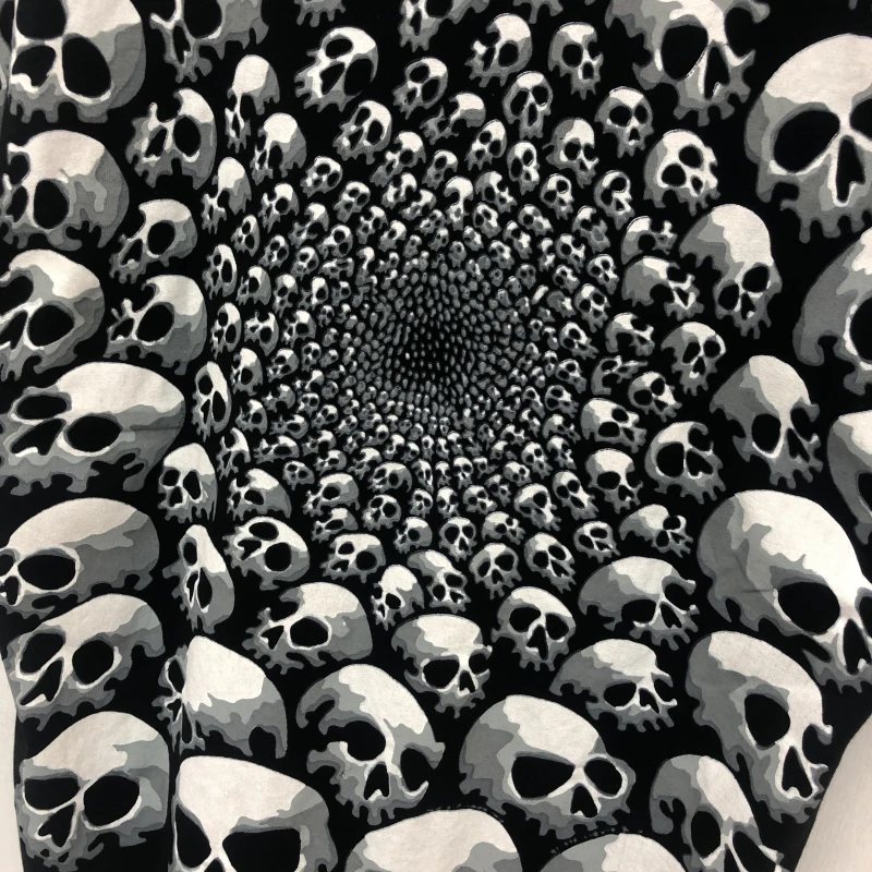 

Full print Skull T shirt Men Women High Quality T-shirt Digital printing Tops Tee