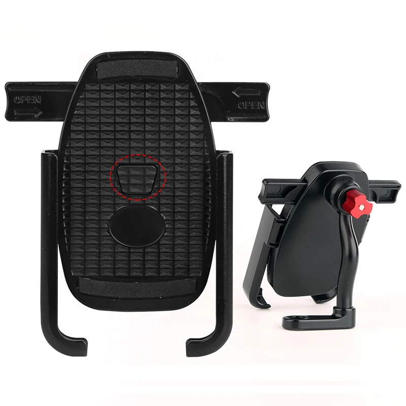 Алюминиевый держатель для телефона с автоматической блокировкой мотоцикла и