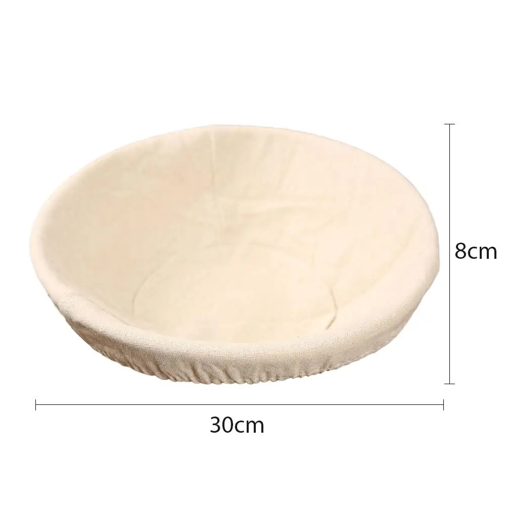 

Round Shapes Bread Proofing Rattan Basket With Knife Scraper Dough Bread Professional Fermentation Basket Ktichen Baking Tools