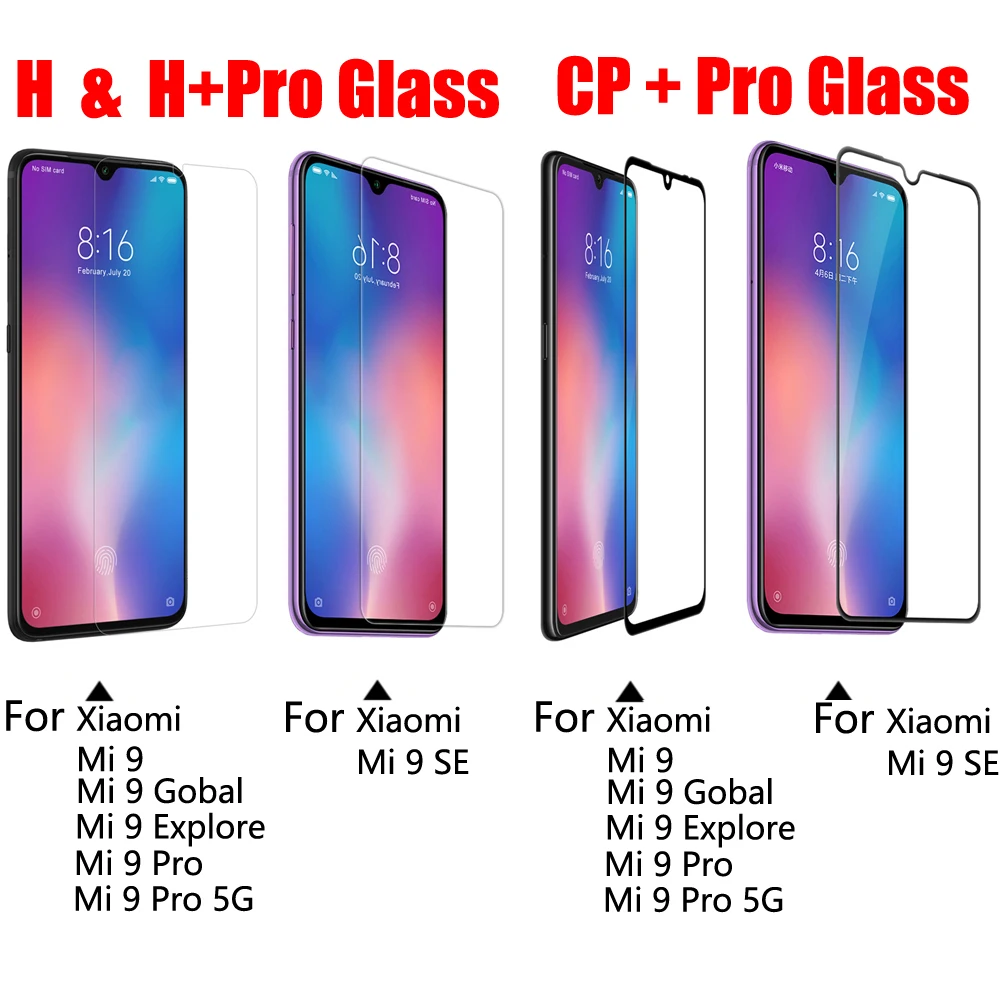 Для Xiaomi Mi 9 закаленное стекло NILLKIN Amazing H + PRO CP Pro защитная пленка для xiaomi mi 5G