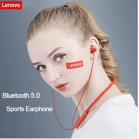Оригинальные наушники Lenovo He05 Bluetooth 0 6 m беспроводные BT5.0 спортивная