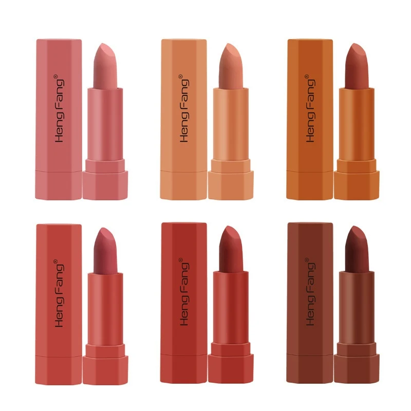 New 6 pcs Matte Lipstick Set Waterproof Shimmer Long Lasting Moisturizing Non-stick Cup Exquisite Kit |