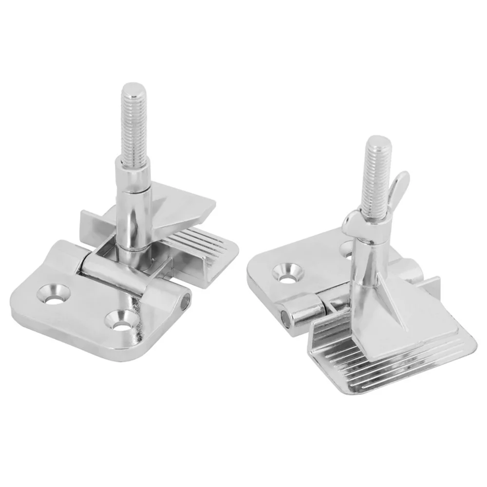 

1 Pair Printer Hinge Jig Fixed Clampx DIY Hobby Tool Secure Silver Practical Firm Clips