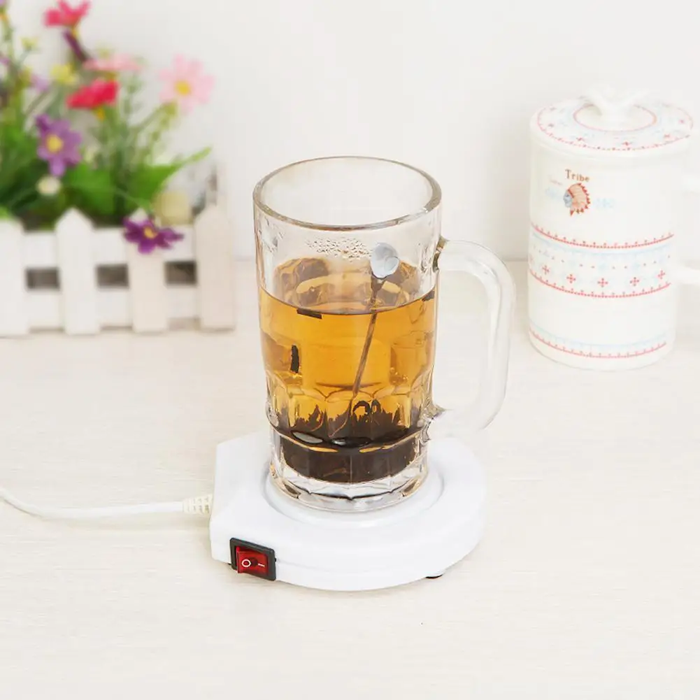 

Electric Coffee Cup Warmer National Standard 220v Coaster Insulation Artifact Winter Insulation Electric Coaster Plate Coff T0j1