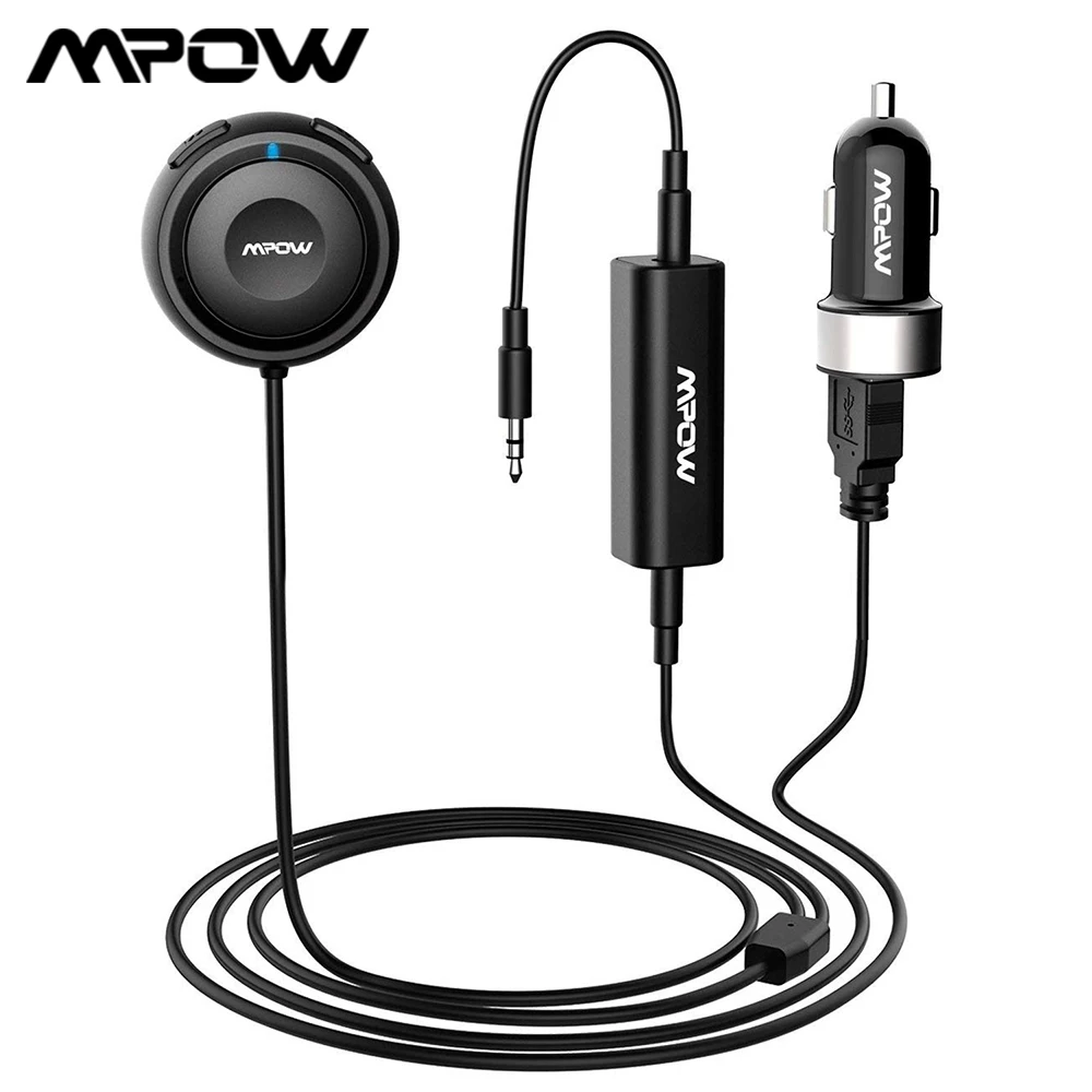 Mpow MBR2 Bluetooth автомобильный комплект беспроводной стерео аудио музыкальный