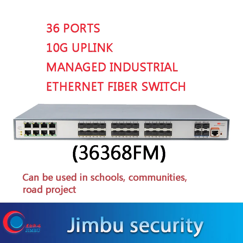 Jtoeb 36 Порты и разъёмы POE 10G Uplink для программирования в производственных условиях