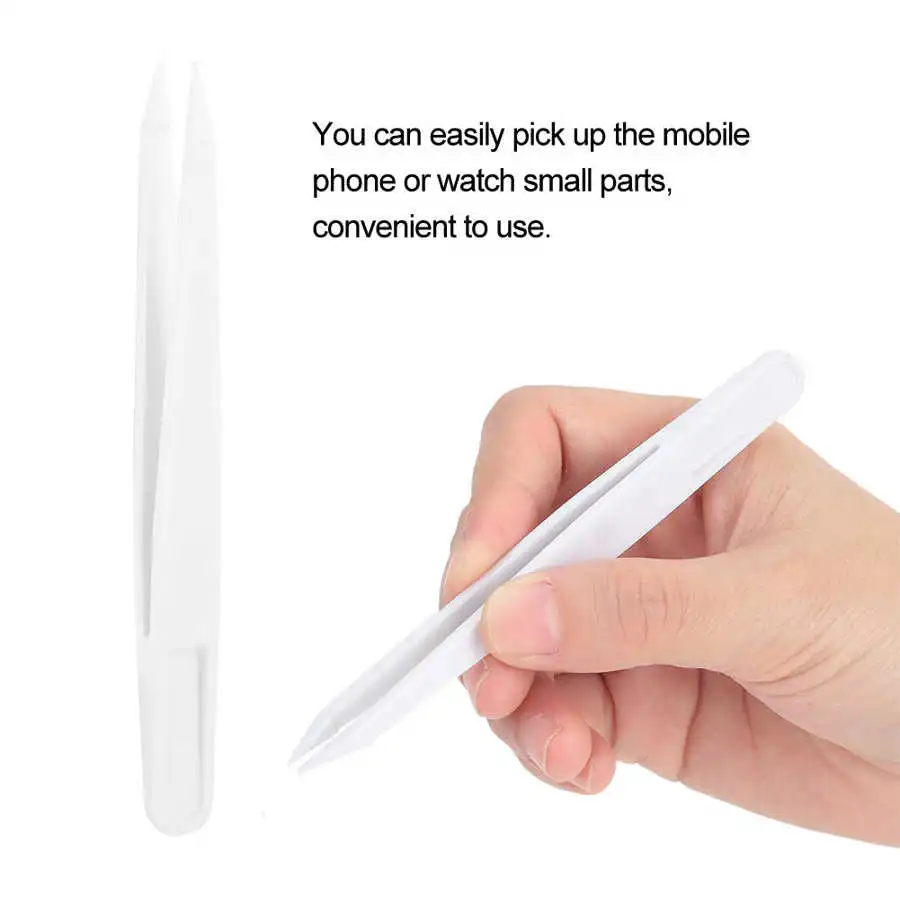 10 шт. набор пластиковых пинцетов для ремонта часов инструменты очистки | Наручные