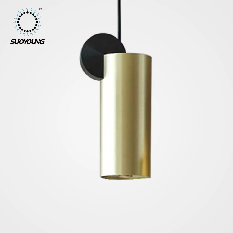 Светодиодный домашний Обеденная подвесной светильник золотой Цвет ресторан ing