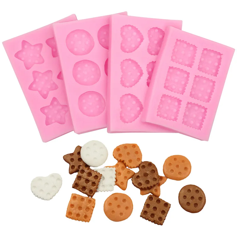 

1Pcs DIY Sugar Craft Cake Cookies Silicone Mold Fondant Cake Decorating Tools Gum Paste Mold